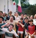 Tacconi , Mancini ,e Osti ospiti torneo di calcetto 1983